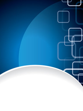 Abstract blue background design