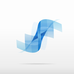 blue pixel squares  vector icon design logo - 52194789