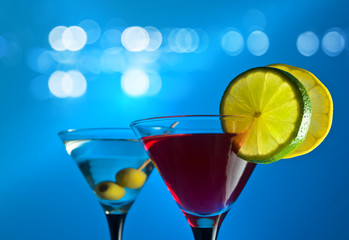 cocktail with citrus