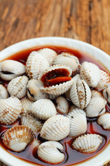 cockle in fish sauce