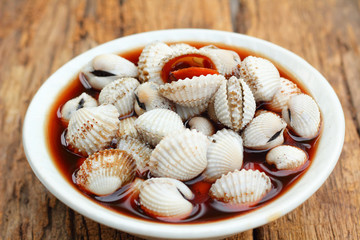 cockle in fish sauce