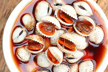 cockle in fish sauce