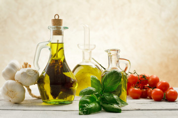 flavored  olive olis with genuine ingredients