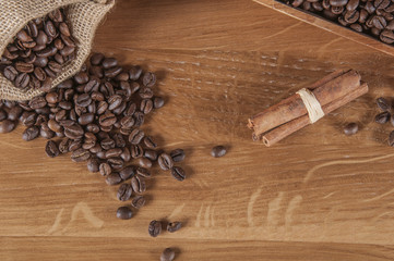 Naklejka premium Country theme with coffee
