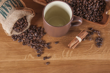 Country theme with coffee