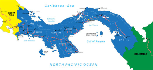 Panama Map