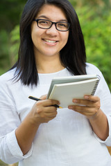 Fototapeta premium Female student