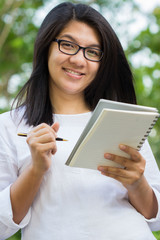 Fototapeta premium Female student