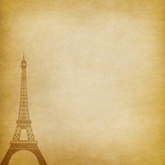 Fototapeta na wymiar France- Eiffel Tower background