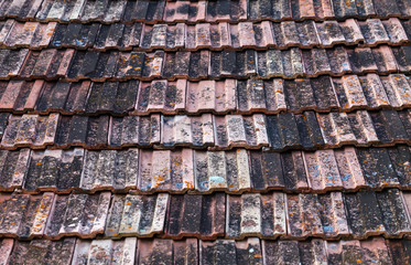Old roof tiles