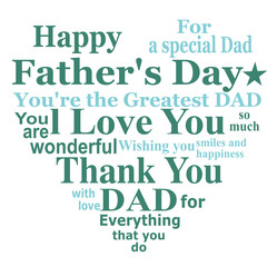 父の日　メッセージカード