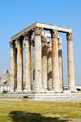 Obraz premium Templo de Zeus Olímpico