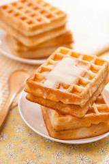 Sweet waffle