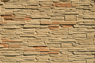 uneven brick wall background