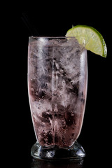vodka soda splash cranberry