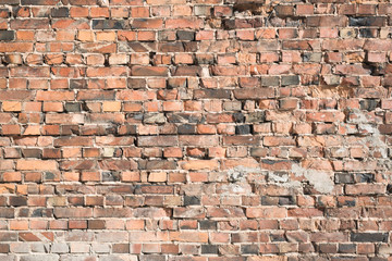 Old brick wall as abstract background