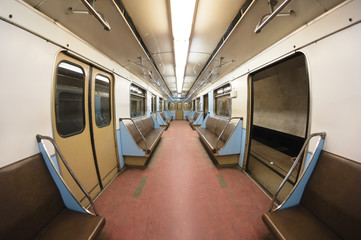 Obraz premium metro carriage