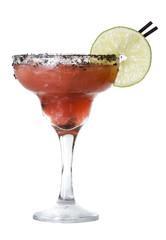 smoky strawberry margarita
