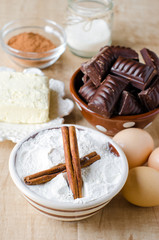 Ingredients for baking