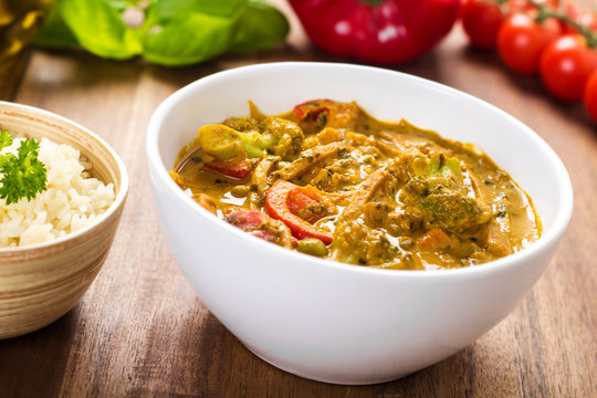 Curry with vegetables - Gemüsecurry
