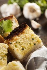 Homemade Crunchy Garlic Bread