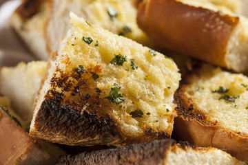 Homemade Crunchy Garlic Bread