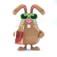 Chocolate bunny is refreshed © Steve Young