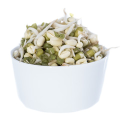 Fresh Sprouts on white