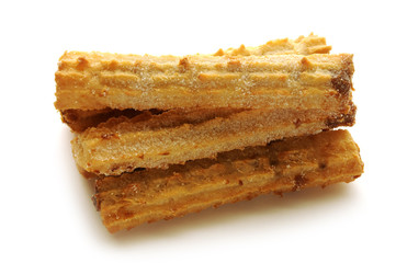 Churros con dulce de leche
