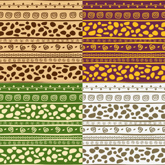 African seamless patterns