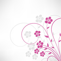 Beautiful floral background.