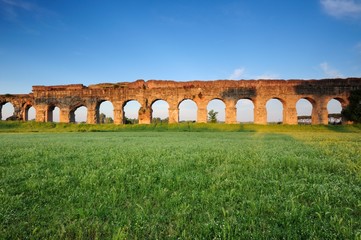 Naklejka premium Parco degli Acquedotti Roma