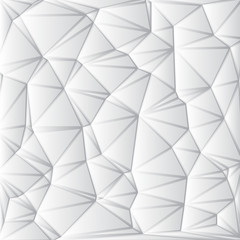 Abstract White Geometrical Background