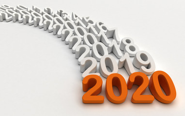 2020 - Rappresentazione anni che passano