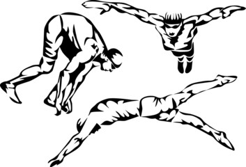 Fototapeta premium swimmer