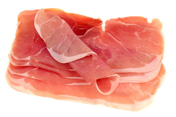 Tranches de jambon cru italien