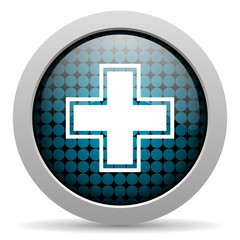 pharmacy glossy icon