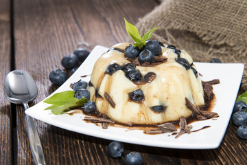 Blueberry Vanilla Pudding