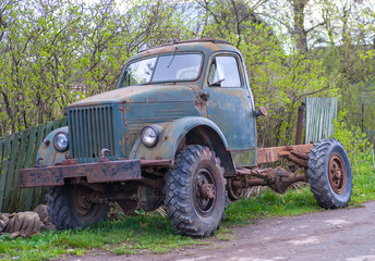 Obraz premium Old Rusty Truck