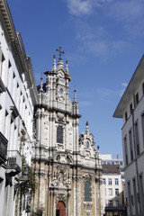 Fototapeta na wymiar Eglise Saint Jean Baptiste au Béguinage à Bruxelles, Belgique