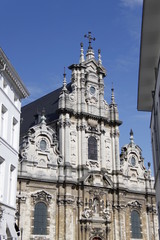 Fototapeta na wymiar Eglise Saint Jean Baptiste au Béguinage à Bruxelles, Belgique