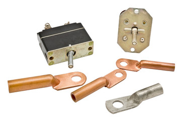 Copper electric terminals