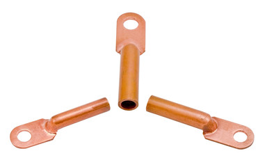 Copper electric terminals