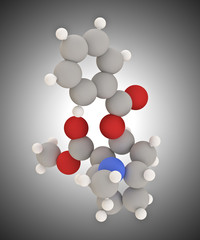 struttura molecolare cocaina