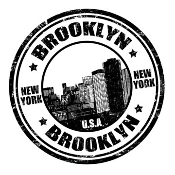 Brooklyn stamp