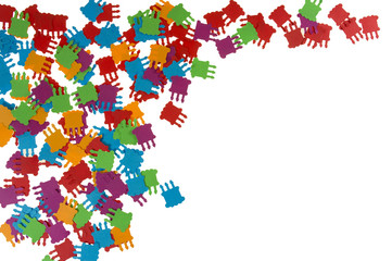 Multi-color Birthday Confetti