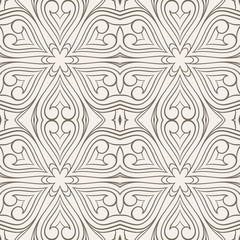 Seamless pattern. Abbstract flower background.