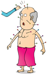 Obraz premium acupuncture