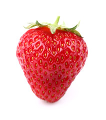Strawberry in closeup