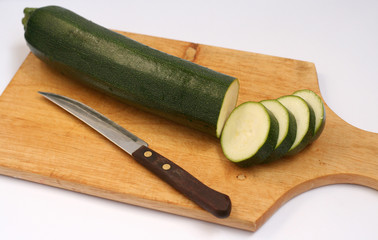 sliced zucchini